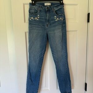 Abercrombie & Fitch High Rise Blue Jeans